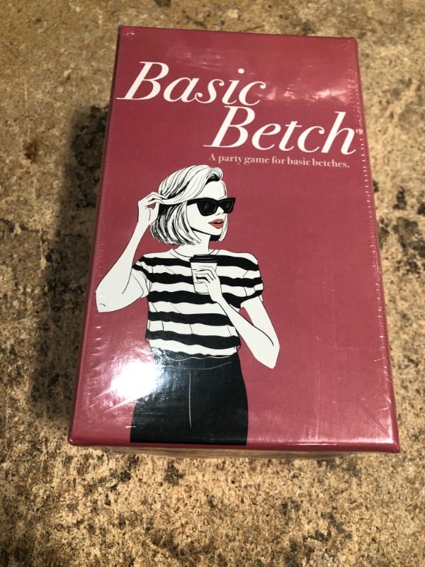 Photo 2 of Fitz Games: Basic Betch, A Party Game for Basic Betchs, Perfect for a Girls Night Card Game, Bachelorette Party Games, 350 Bubbly Cards Original