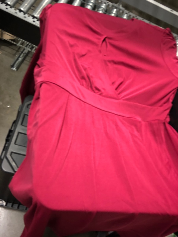 Photo 1 of 3xl women's red long sleeve dress