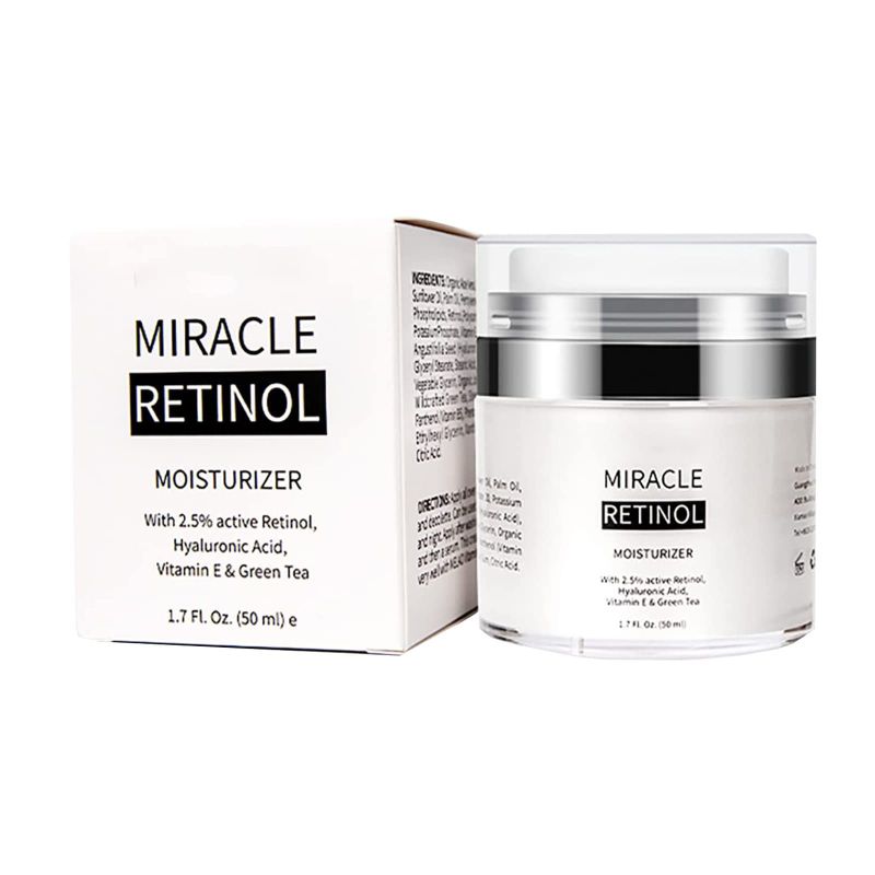 Photo 1 of (2PK BUNDLE) Harvey Ross Miracle Retinol, Harvey Ross Anti-wrinkle Face Cream, Harvey Ross Miracle Retinol Face Cream, Miracle Retinol Cream, Anti Wrinkle Night & Day Moisturizing Cream?1PCS/50ML?(2PK BUNDLE) 