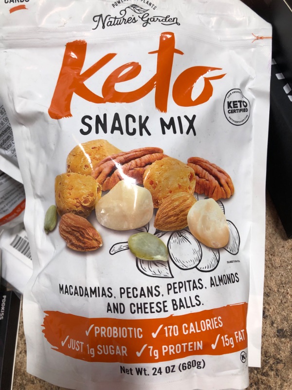 Photo 3 of (SEE NOTES) Nature's Garden 24 oz Keto Snack Mix