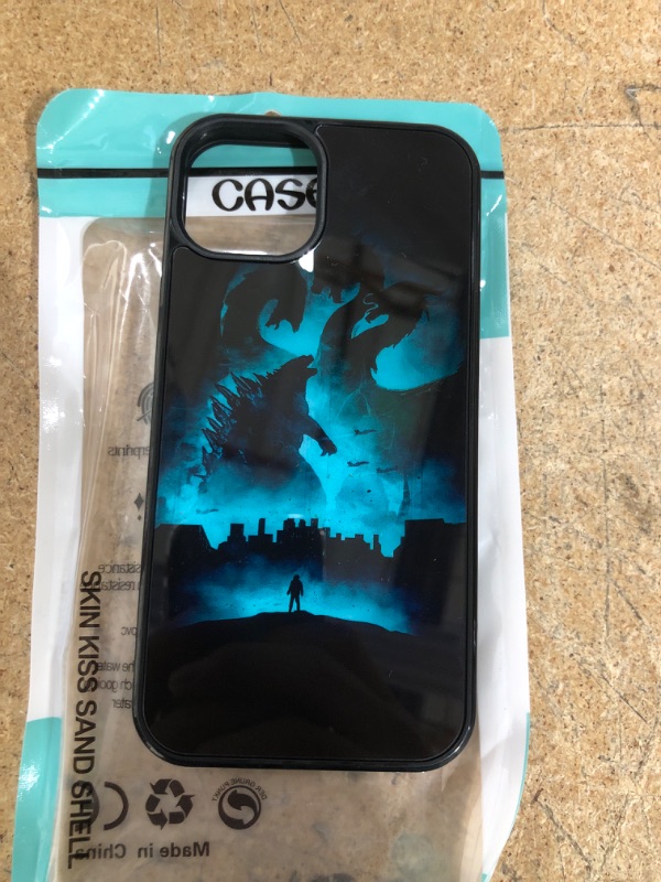 Photo 1 of Iphone 13 Godzilla phone case