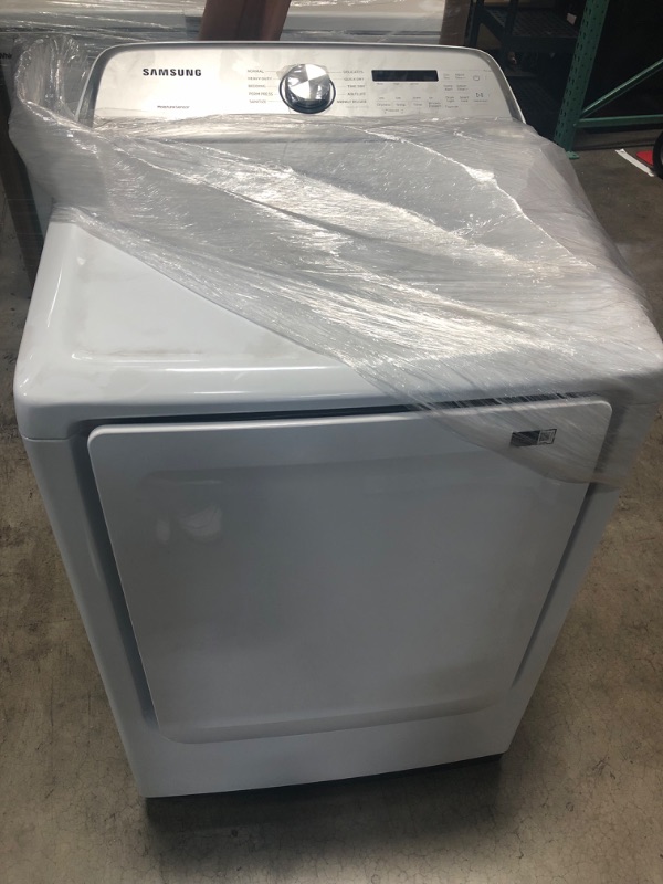 Photo 2 of Samsung
7.4 cu. ft. Vented Electric Dryer with Sensor Dry in White