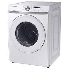 Photo 1 of Samsung 7.5-cu ft Stackable Electric Dryer (White)