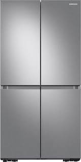 Photo 1 of Samsung 29-cu ft 4-Door Smart French Door Refrigerator with Dual Ice Maker and Door within Door (Fingerprint Resistant Stainless Steel) ENERGY STAR