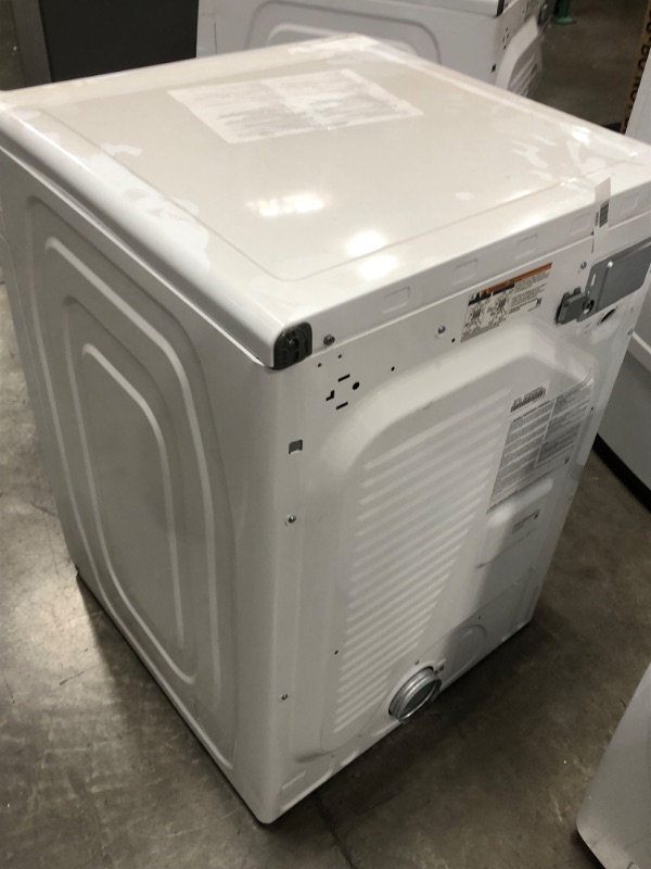 Photo 4 of Samsung 7.5-cu ft Stackable Electric Dryer (White)