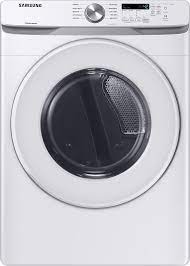 Photo 1 of Samsung 7.5-cu ft Stackable Electric Dryer (White)