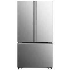 Photo 1 of Hisense 26.6-cu ft French Door Refrigerator with Ice Maker (Fingerprint Resistant Stainless Steel) ENERGY STAR