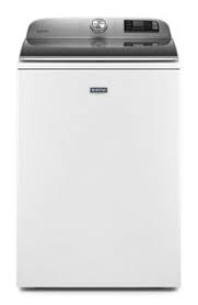 Photo 1 of Maytag Smart Capable 5.2-cu ft High Efficiency Agitator Smart Top-Load Washer (White) ENERGY STAR