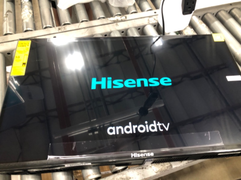 Photo 1 of Hisense A4 Series 32-Inch FHD 1080p Smart Android TV with DTS Virtual X, Game & Sports Modes, Chromecast Built-in, Alexa Compatibility (32A4FH, 2022 New Model)