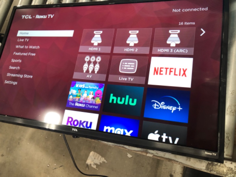 Photo 2 of TCL 32" Class 3-Series HD 720p LED Smart Roku TV - 32S355