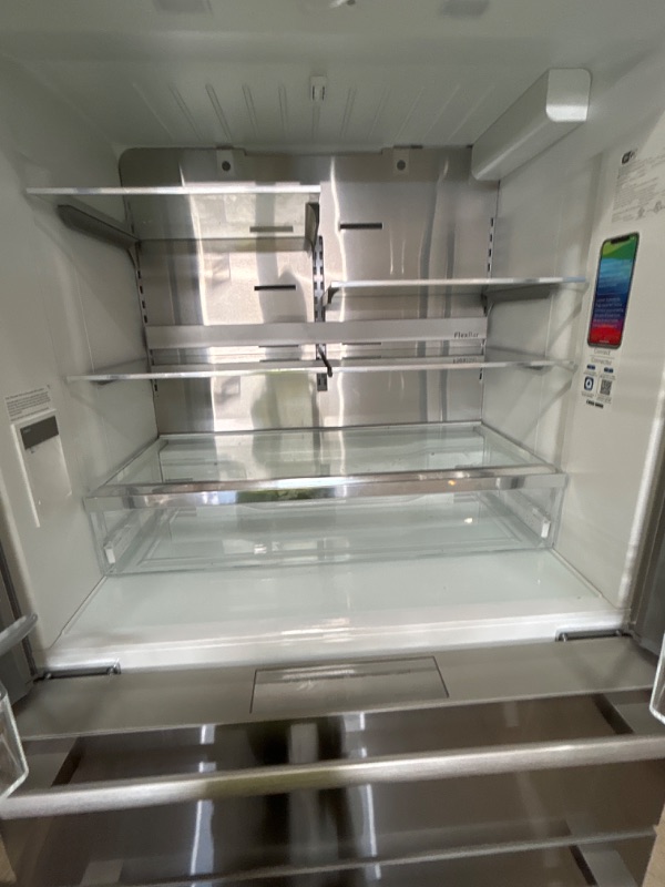 Photo 1 of LIKE NEW-Bosch 800 Series 21-cu ft 4-Door Counter-depth French Door Refrigerator with Ice Maker (Stainless 