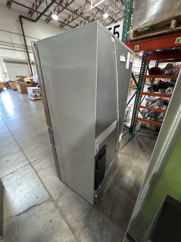 Photo 1 of LIKE NEW-Bosch 800 Series 21-cu ft 4-Door Counter-depth French Door Refrigerator with Ice Maker (Stainless 