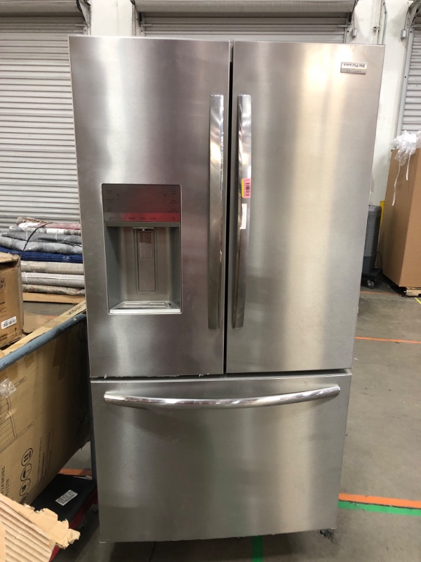 Photo 2 of ***PARTS ONLY***FRIGIDAIRE GALLERY 27.8 cu. ft. French Door Refrigerator in Smudge-Proof Stainless Steel