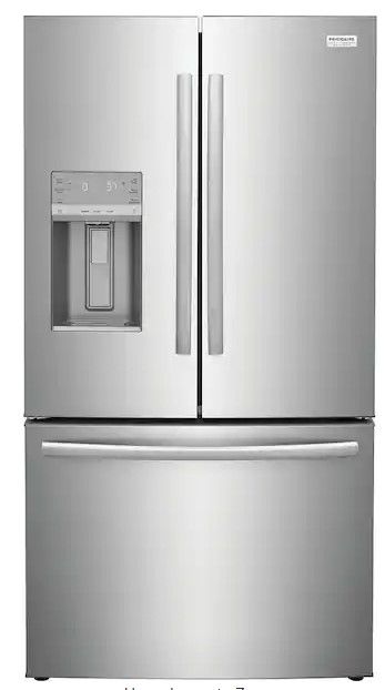 Photo 1 of ***PARTS ONLY***FRIGIDAIRE GALLERY 27.8 cu. ft. French Door Refrigerator in Smudge-Proof Stainless Steel