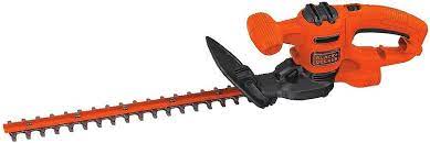 Photo 1 of ***NO BATTERY***BLACK+DECKER HEDGE TRIMMER, 22-INCH WITH EASY-FIT ALL PURPOSE GLOVE (BEHT350FF & BD505L) 22" TRIMMER