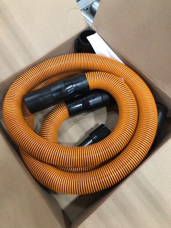 Photo 2 of 1-7/8 in. x 10 ft. Pro-Grade Locking Vacuum Hose Kit for RIDGID Wet/Dry Shop Vacuums
