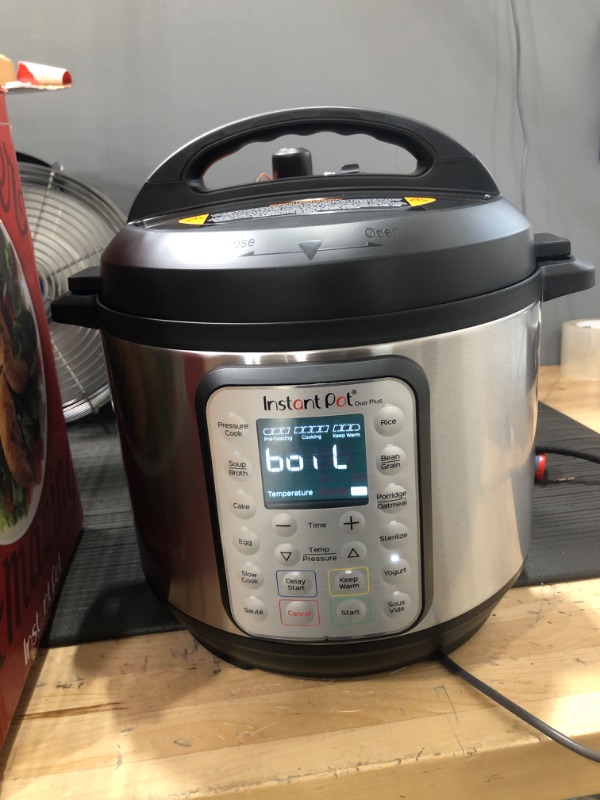 Photo 2 of *DAMAGED** Instant Pot Duo Plus 6 qt 9-in-1 Slow Cooker/Pressure Cooker