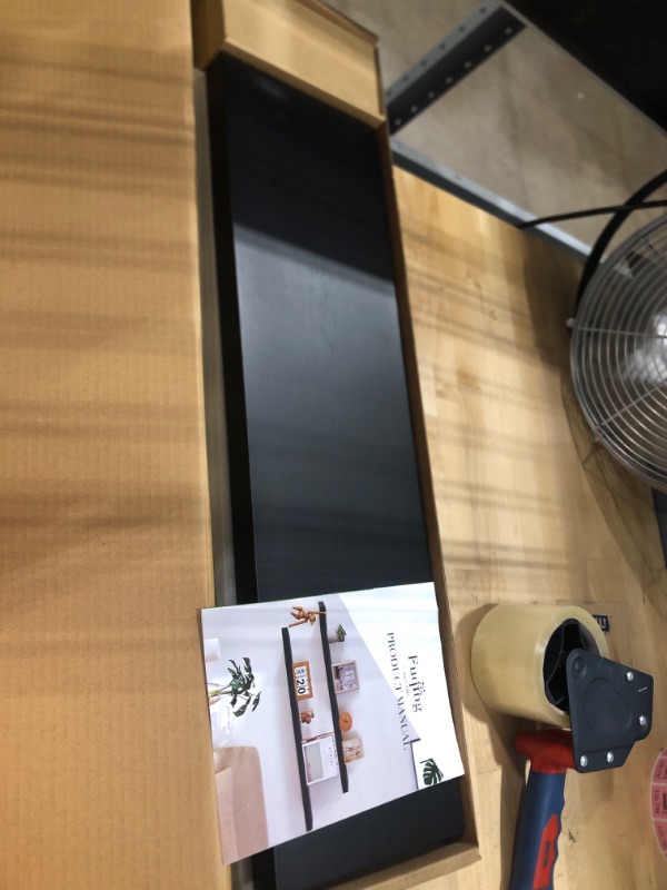 Photo 2 of ****OPENED BOX MAY BE MISSING HARDWARE***

Floating Shelves, Black 24 inch Long Wall Shelves,Wall Mounted Display Ledge Shelves Perfect for Bedroom Bathroom Living Room and Kitchen Decoration Storage 24inch Black