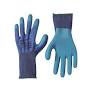 Photo 1 of 6-Pairs Amazon Basics 13 Gauge Latex Coated Work Gloves (Blue; 2XL) Expired
