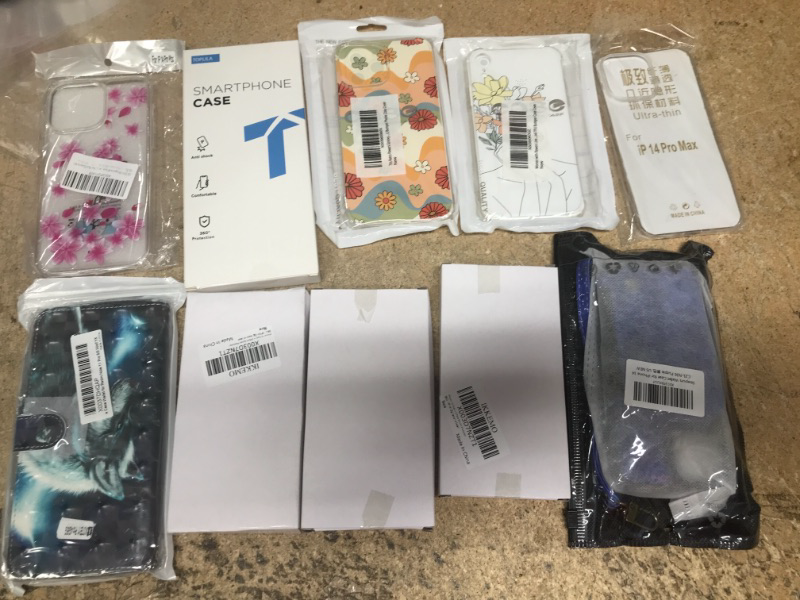 Photo 1 of 10 ITEMS ASSORTED PHONE CASE BUNDLE