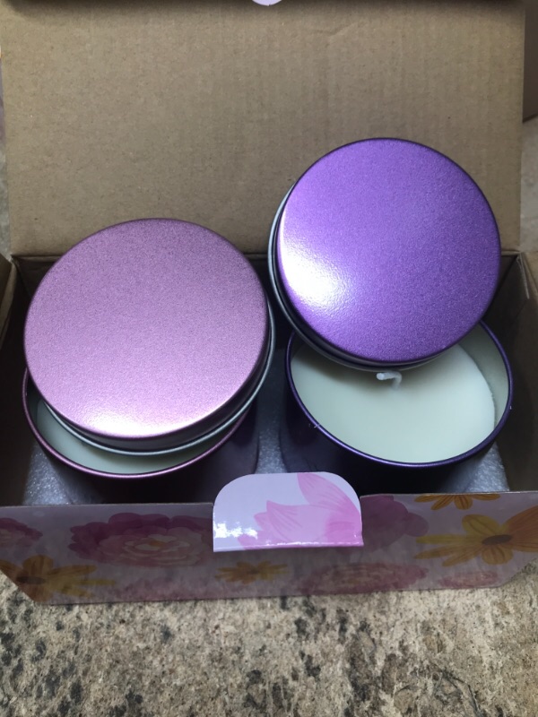 Photo 2 of 2 Packs Soy Scented Candles for Mother's Day,Mom Gift Lavender&Peony Cherry Blossom Candle,The Ideal Gift for Mom Birthday, Christmas, Mother's Day, Thanksgiving,9oz