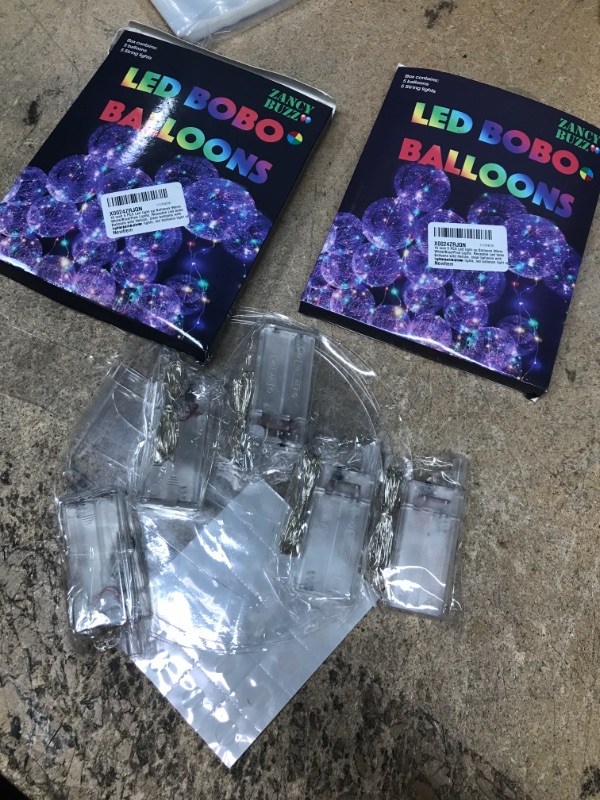 Photo 1 of 2 ITEMS, LED BOBO BALLOONS BUNDLE