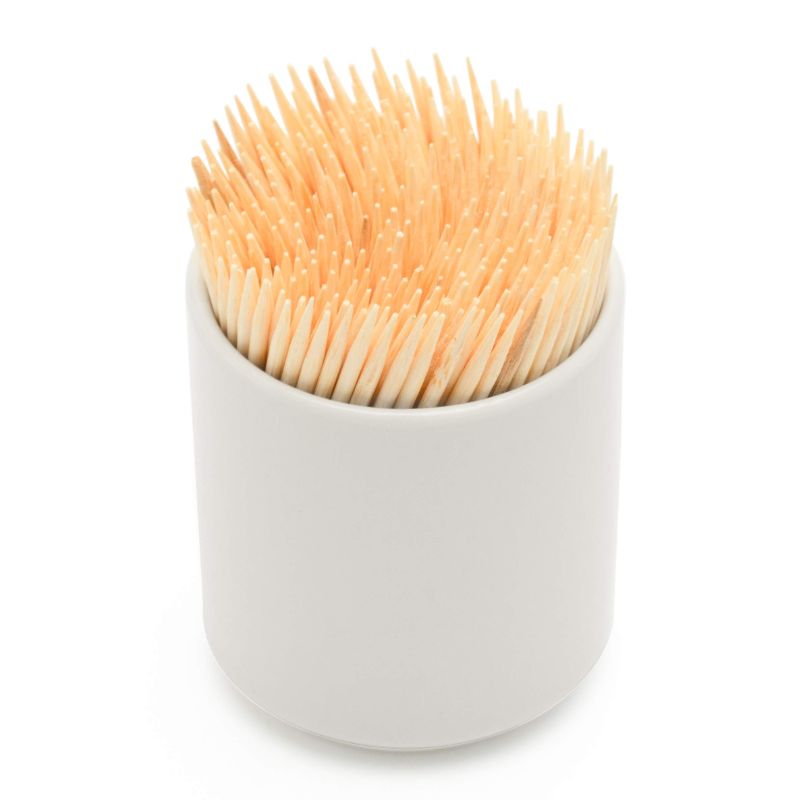 Photo 1 of 3 piece  Bona Mensa Porcelain Toothpick Holder Dispenser For Home Kitchen Restaurant