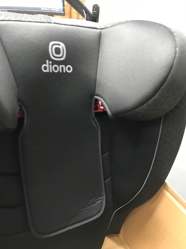 Photo 3 of Diono Monterey 2XT Latch 2 in 1 High Back Booster Car Seat with Expandable Height & Width, Side Impact Protection, 8 Years 1 Booster, Black 2XT Black