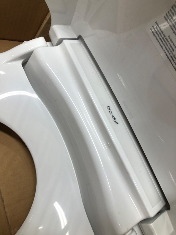 Photo 3 of **USED**
Brondell Swash Electronic Bidet Toilet Seat LE99, Fits Elongated Toilets, White