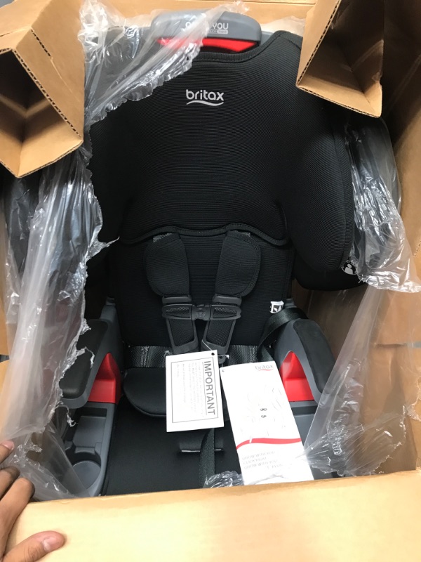 Photo 2 of Britax Grow with You ClickTight Harness-to-Booster, Black Contour SafeWash ClickTight Black Contour