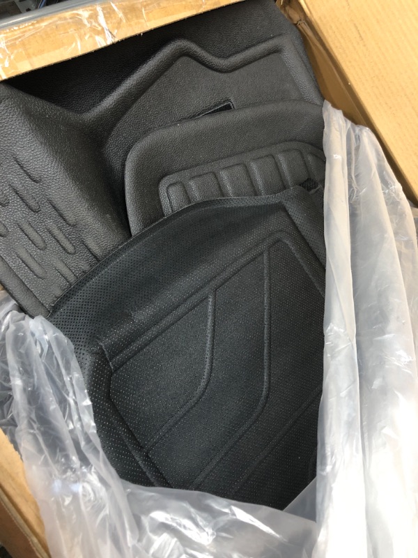 Photo 2 of BHASD Tesla Model Y Floor Mats 3D Full Set Floor Liners 6pcs Vehicle Mat for 2021 2022 2023 5 Seater Car Floor Mats Cargo Liner Trunk Mat Interior Accessories, Waterproof Odorless TPE XPE Material Full Set?6 pcs?