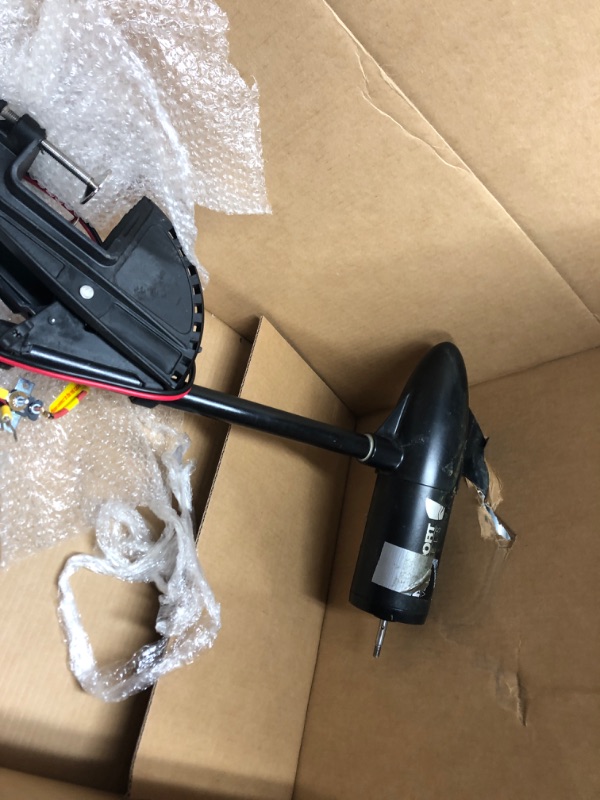 Photo 3 of **PARTS ONLY**
Newport Vessels NV-Series 55lb Thrust Saltwater Transom Mounted Trolling Electric Trolling Motor w/ LED Battery Indicator & 30" Shaft1016336778
