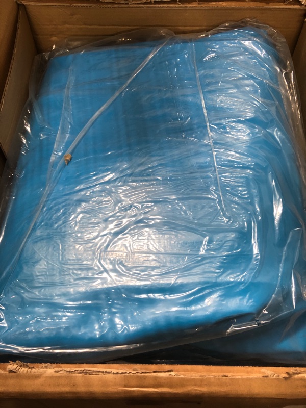 Photo 1 of Decorlife Inflatable Above Ground Pool, 12ft x 36in Swimming Pool for Family, Sturdy Pool for Backyard, Easy Setup, Blue