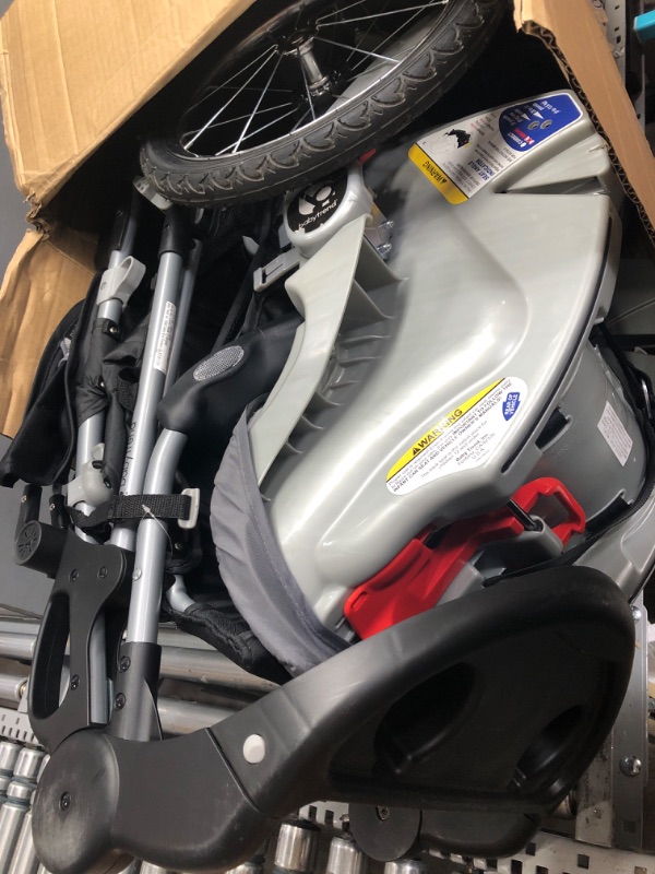 Photo 1 of Graco FastAction Fold Jogger Travel System | Includes the FastAction Fold Jogging Stroller and SnugRide 35 Infant Car Seat, Gotham