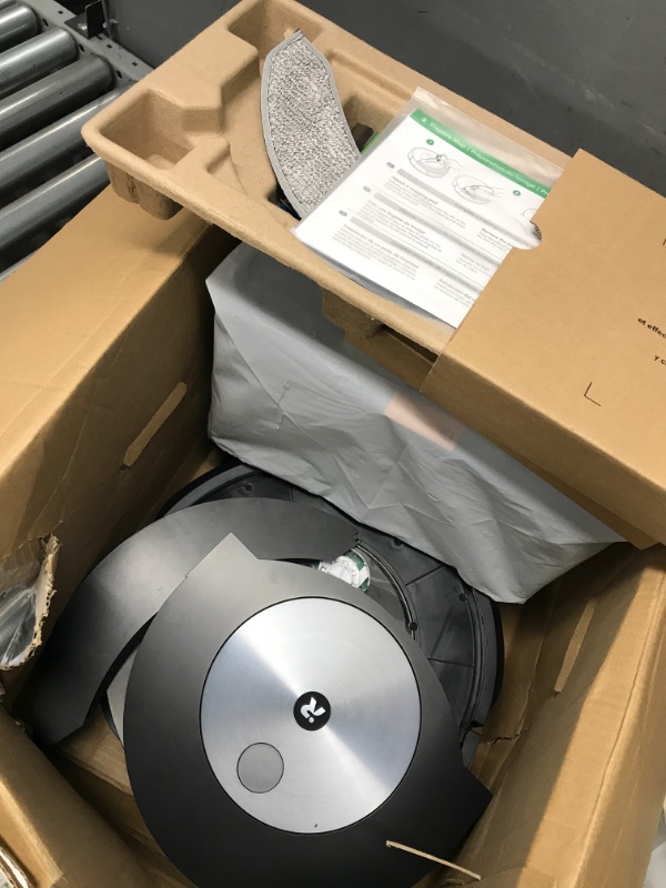 Photo 2 of iRobot® Roomba Combo™ j7+ Self-Emptying Robot Vacuum & Mop - Automatically vacuums and mops without needing to avoid carpets, Identifies & Avoids Obstacles, Smart Mapping, Alexa, Ideal for Pets