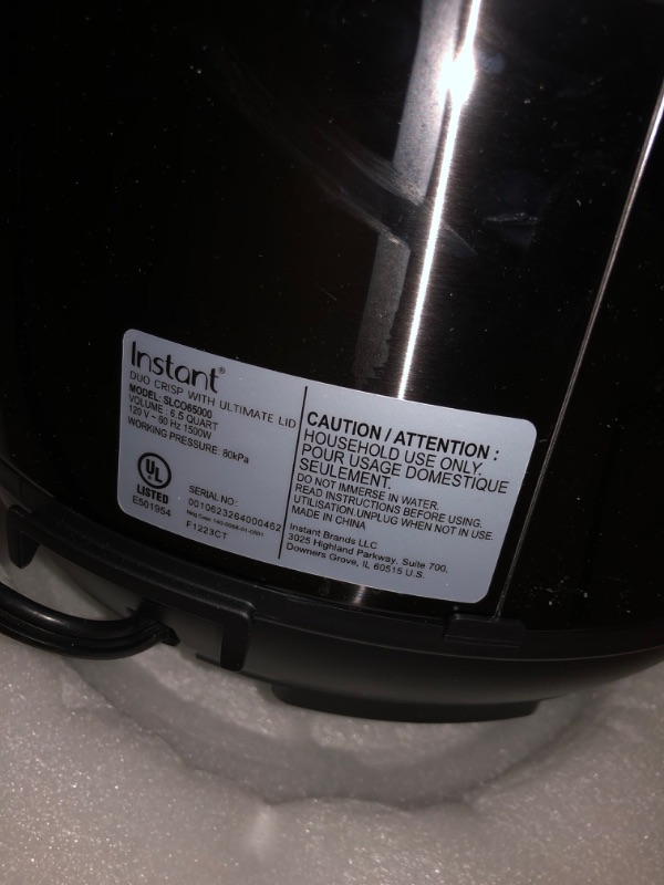 Photo 4 of ***USED AND DIRTY - SEE PICTURES***
Instant Pot Pro 10-in-1 Pressure Cooker