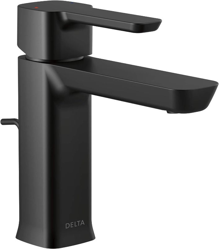 Photo 1 of **Missing hardware** Delta Modern Single Handle Project-Pack Bathroom Faucet 581LF-BLGPM-PP
