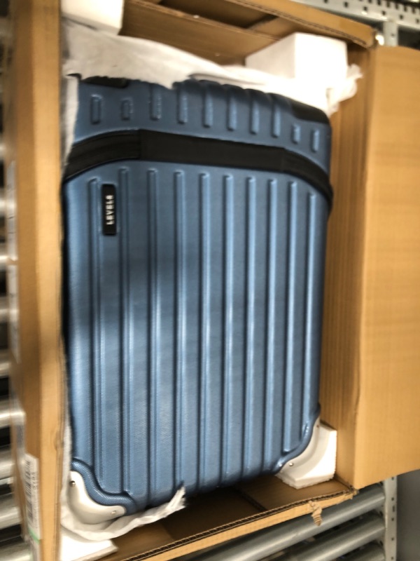 Photo 1 of LEVEL8 Luminous Textured Carry On Luggage