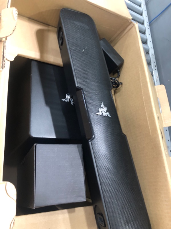 Photo 1 of Razer Leviathan: Dolby 5.1 Suround Sound - Bluetooth aptX Technology - Dedicated Powerful Subwoofer for Deep Immersive Bass - PC Gaming and Music Sound Bar