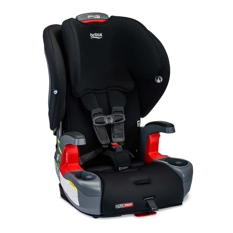 Photo 1 of Britax Grow with You ClickTight Harness-to-Booster, Black Contour SafeWash
