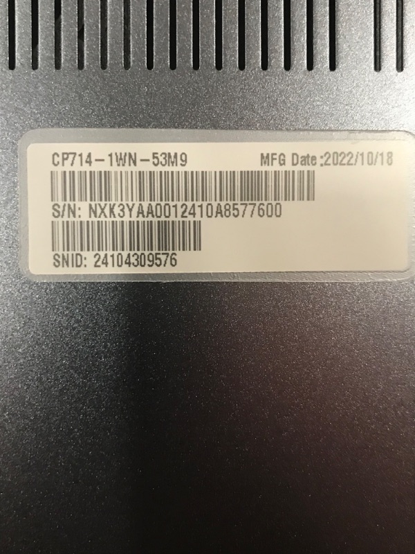 Photo 3 of Acer - Chromebook Spin 714 Laptop - 14.0" 2-in-1 Touchscreen - Intel Evo Core i5 – 8GB – 256GB SSD - Slate Blue Gorilla Glass with Built-in Tablet Pen