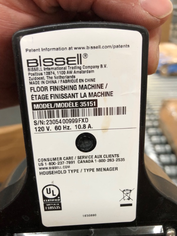 Photo 3 of **USED/MISSING PARTS** BISSELL® CrossWave® HydroSteam™  Wet Dry Vac