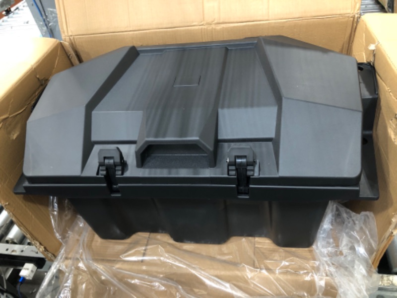 Photo 2 of SAUTVS UTV Cargo Box for RZR PRO, Forward Poly Water Resistant 73 QT Forward Cargo Storage Box for Polaris RZR Turbo R/RZR PRO XP 4 LE 2020-2023 Accessories, Replacement #2883751