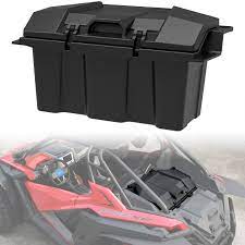 Photo 1 of SAUTVS UTV Cargo Box for RZR PRO, Forward Poly Water Resistant 73 QT Forward Cargo Storage Box for Polaris RZR Turbo R/RZR PRO XP 4 LE 2020-2023 Accessories, Replacement #2883751