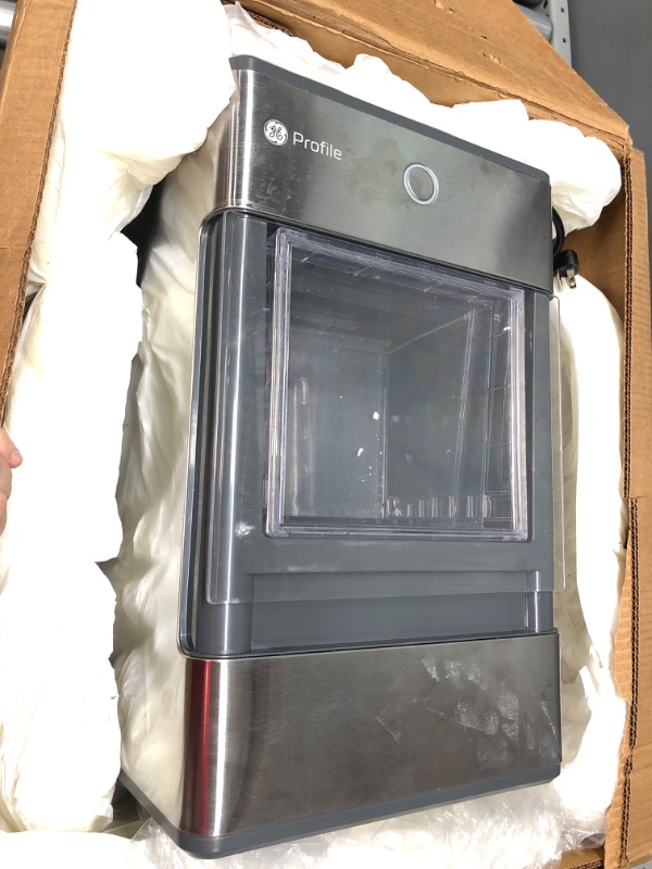 Photo 3 of (PARTS ONLY) GE Profile Opal | Countertop Nugget Ice Maker | Portable Ice Machine Makes up to 24 lbs. of Ice Per Day | Stainless Steel Finish 