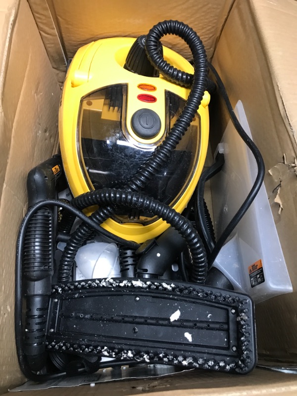 Photo 2 of ***parts only not functional***Wagner Spraytech 0282014 915e On-Demand Steam Cleaner & Wallpaper Removal, Multipurpose Power Steamer & Zinsser 2976 Paper Tiger Free-Floating Self-Aligning Triple Head Wallpaper Remover Tool