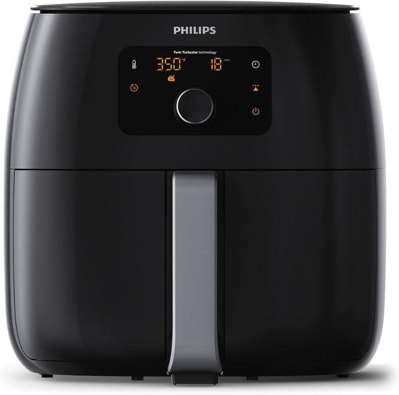 Photo 3 of 
Philips Premium Airfryer XXL with Fat Removal Technology, 3lb/7qt, Black, HD9650/96