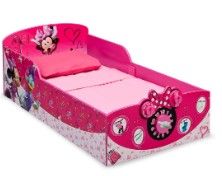 Photo 1 of ***MISSING HARDWARE***Delta Children Interactive Wood Toddler Bed, Disney Minnie Mouse 