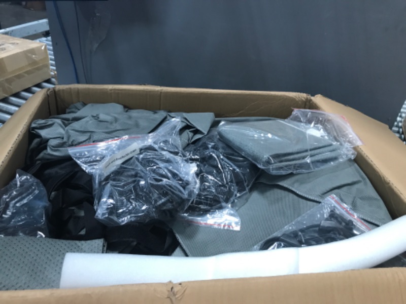 Photo 1 of XGEAR 5th Wheel RV Cover Windproof Camper Cover, Extra 5-Layer top Roof for Max Weather Protection, Grey (Fits 26' -29', Grey/W Upgraded Kits) Grey/W Upgraded Kits Fits 29'- 33'