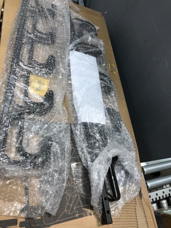 Photo 1 of VIEWAY Wall Mount Gun Rack, 5 Rifle Shotgun Gun Bow Horizontal Hanger, Heavy Duty Steel Storage Indoor Display Rack -MK887A